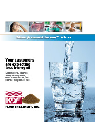 KDF water treatment media POU brochure